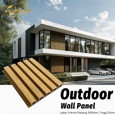 214*22 mm High End ASA Utendørs Veggpanel